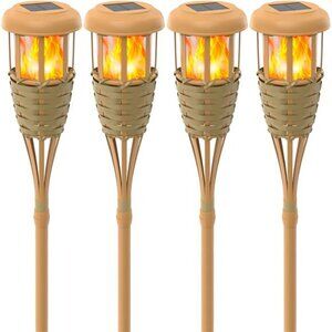 Solar Outdoor Lights, Solar Torch Lights Outdoor flickeringflame